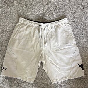 Under Armour White Men's Shorts